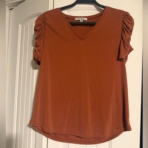 Universal Thread Terracotta V-Neck Blouse